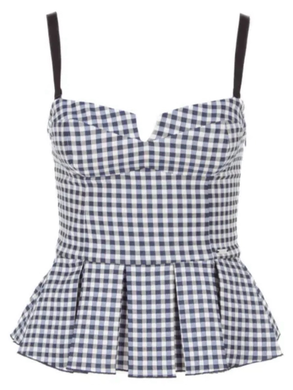 Guess Sophia Bustier Peplum Top